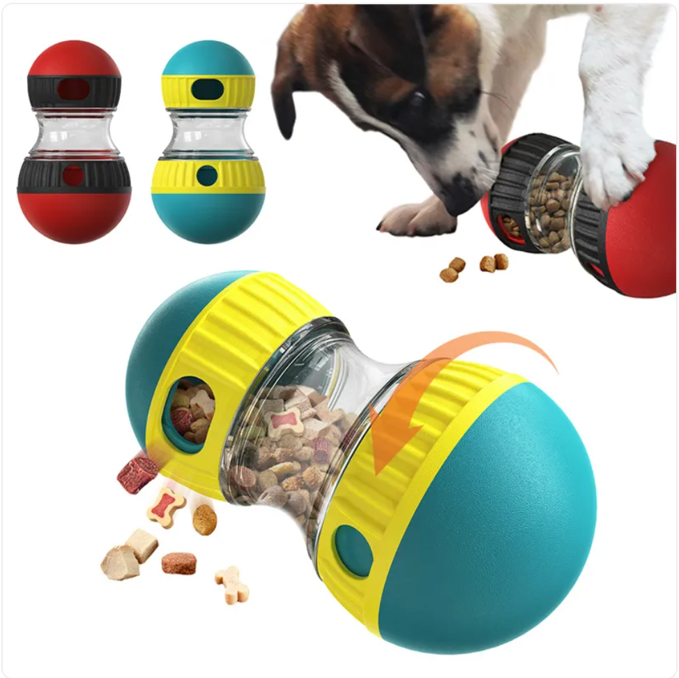 Interactive Food Dispensing Dog Toy Puzzle